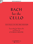 BACH FOR THE CELLO Book with Online Audio Acces cover